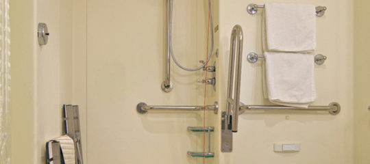 Douche pour sénior