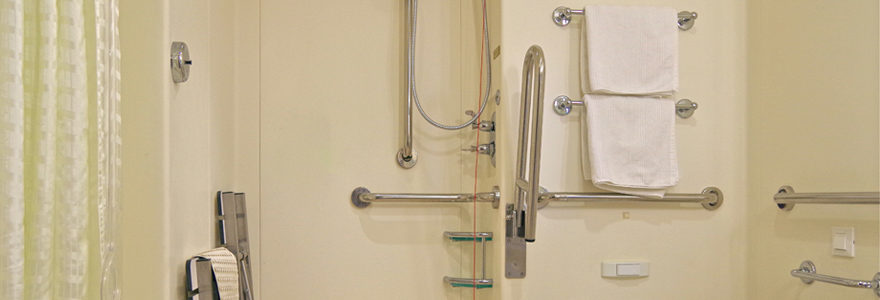 Douche pour sénior